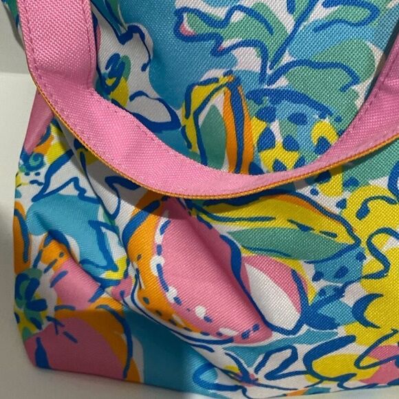 Lilly Pulitzer Women's Multicolor Estee Lauder Floral Tote Bag - Picture 4 of 8